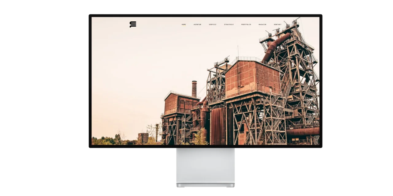 Webdesign aus dem Ruhrgebiet - Altes Zechengelände im Kohlenpott - Zechen aus Bochum